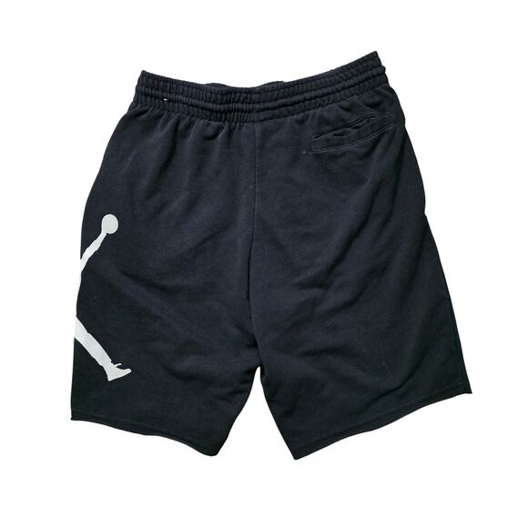 Nike Jordan Jumpman Logo Fleece Shorts Men’s M Black DB1812-010 - Picture 4 of 8